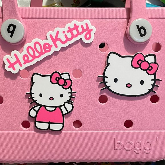 Set of 3 Hello Kitty Bogg Charms-Hello Kitty Bogg Charms - Picture 1 of 4